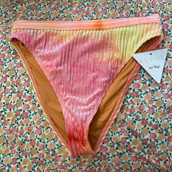 Neon Velvet Ultra High Cut Swim/Rave Bottoms - Picture 3 of 9